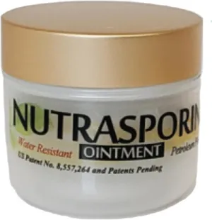 | Nutrasporin Silver Ointment (Jar) | Non Toxic Petroleum Free Non Antibiotic First Aid Ointment | All Natural Personal Care (3.3 oz Jar| 1 Pack)