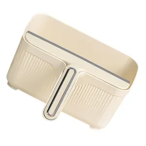 1 Set Compact Kitchen Countertop Cleaner Tool Kit Dustpan with Squeegee Garbage Can for Quick Cleanups Spaces Easy to Clean Space Saving Design