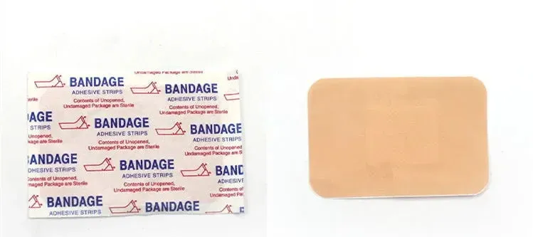 100pcs/lot Breathable Band Aid Waterproof Bandage First Aid Wound Dressing Medical Tape Wound Plaster Emergency Kits Bandaids