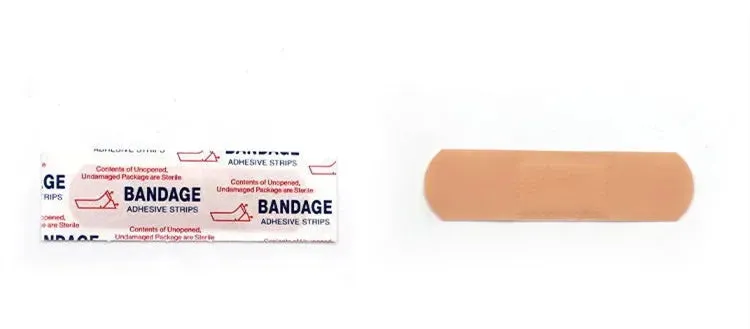 100pcs/lot Breathable Band Aid Waterproof Bandage First Aid Wound Dressing Medical Tape Wound Plaster Emergency Kits Bandaids
