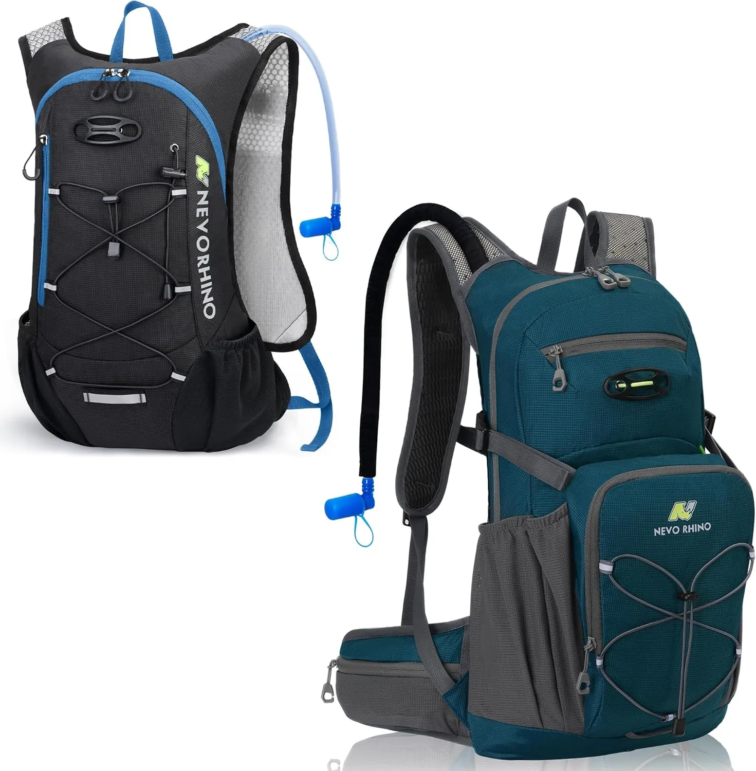 12L Hydration Pack 18L Hiking Backpack with 2L-3L Water Bladder , Water Backpack for Women Men Lightweight Insulation Hydration Backpack Daypack for Hiking, Cycling
