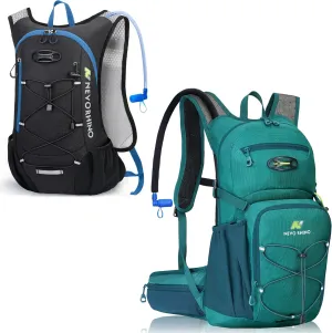 12L Hydration Packs 18L Water Backpack with 2L-3L Water Bladder , Water Backpack for Women Men Lightweight Insulation Hydration Backpack Daypack for Hiking, Cycling