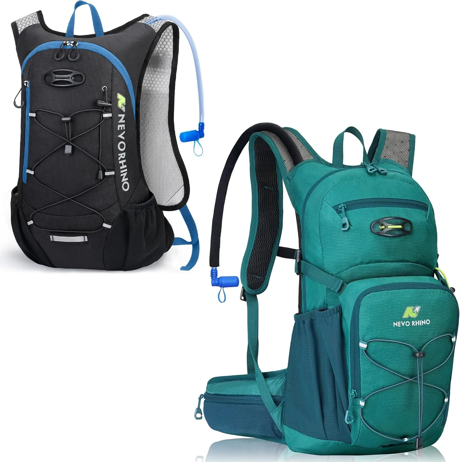 12L Hydration Packs 18L Water Backpack with 2L-3L Water Bladder , Water Backpack for Women Men Lightweight Insulation Hydration Backpack Daypack for Hiking, Cycling