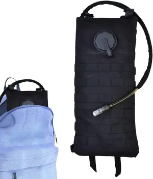 15L Hydration Bladder for Mountaineering, Hiking, Camping, Leakproof & Foldable Water Bag, High-Speed Flow Silicone Nozzle