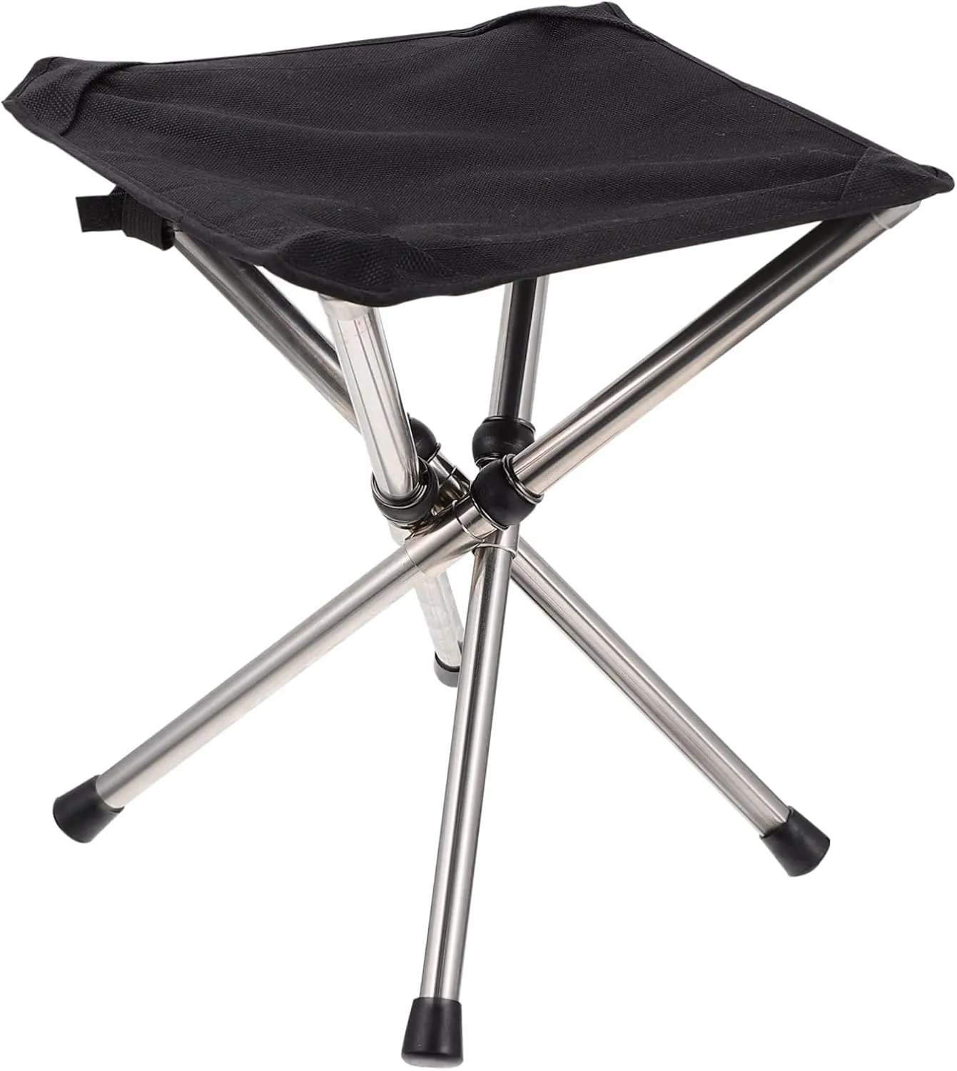 1Pc Portable Folding Camping Chair Compact Outdoor Fishing Stool with Stable Bottom Comfortable Design for Hiking Travelling Climbing and Beach Use Lightweight and Durable