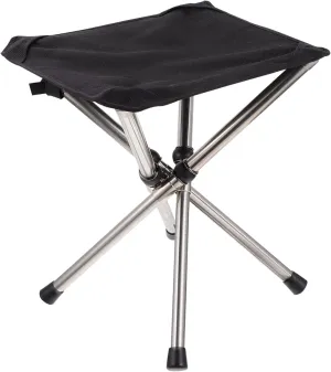 1Pc Portable Outdoor Folding Chair Lightweight Camping Stool with Stainless Steel Compact Design for Fishing Beach Garden Travel and Picnics Easy Carrying with Storage