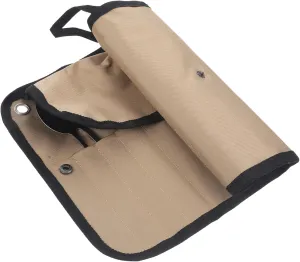 1set Camping Kit Tableware Nylon Cooking Utensils Bag for Bbq Picnic Hiking and Outdoor Activities Portable Cutlery for Kitchen and Camping Use