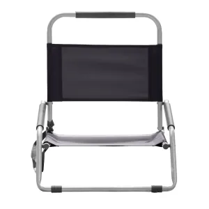 2 Outdoors Havana Trusted Folding Adaptive Portable - Outdoors Chair Camping Pack Beach Black Summer