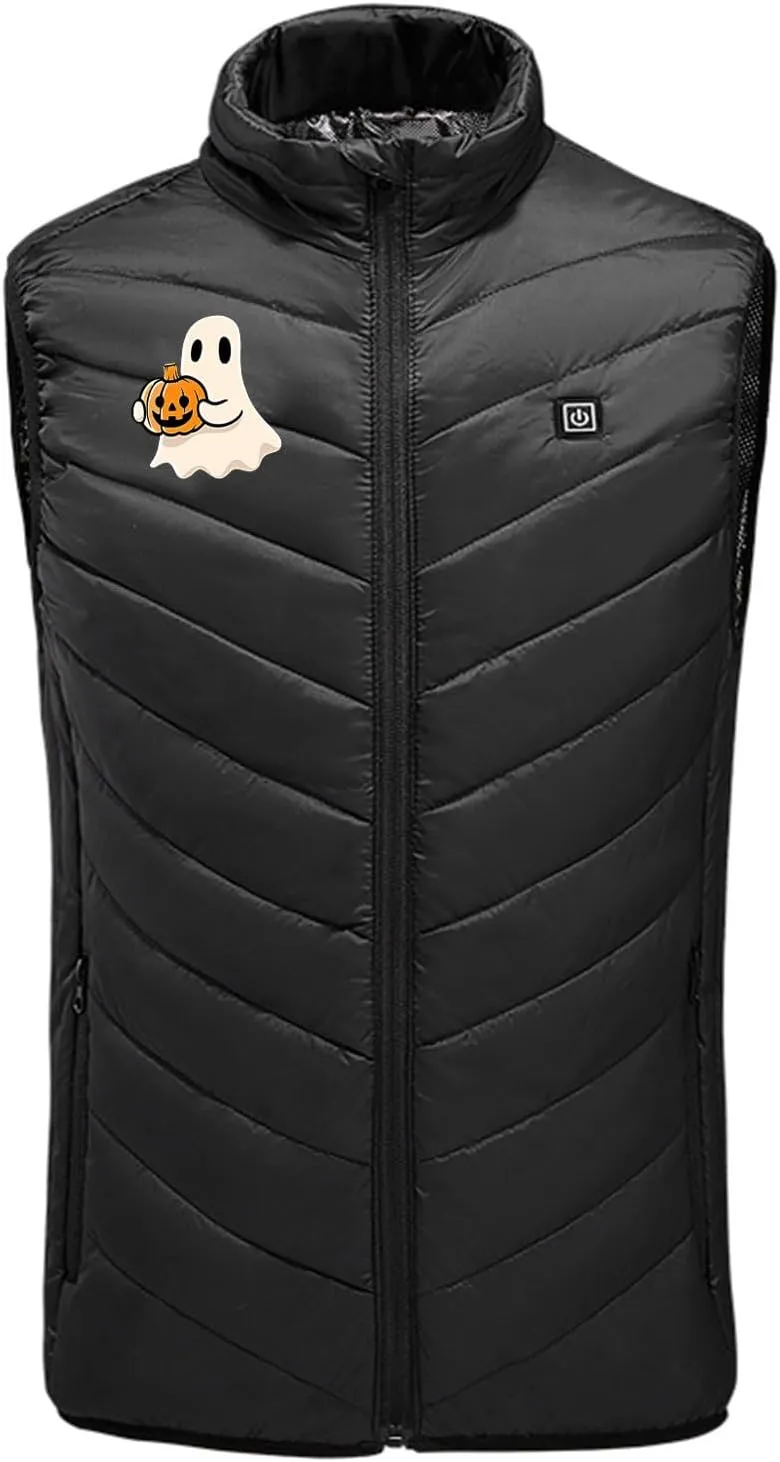 2025 Men Women Heated Vest 9 Heating Zones Heated Gilet Heated Body Warmer 3 Adjustable Temperature Heated Waistcoat