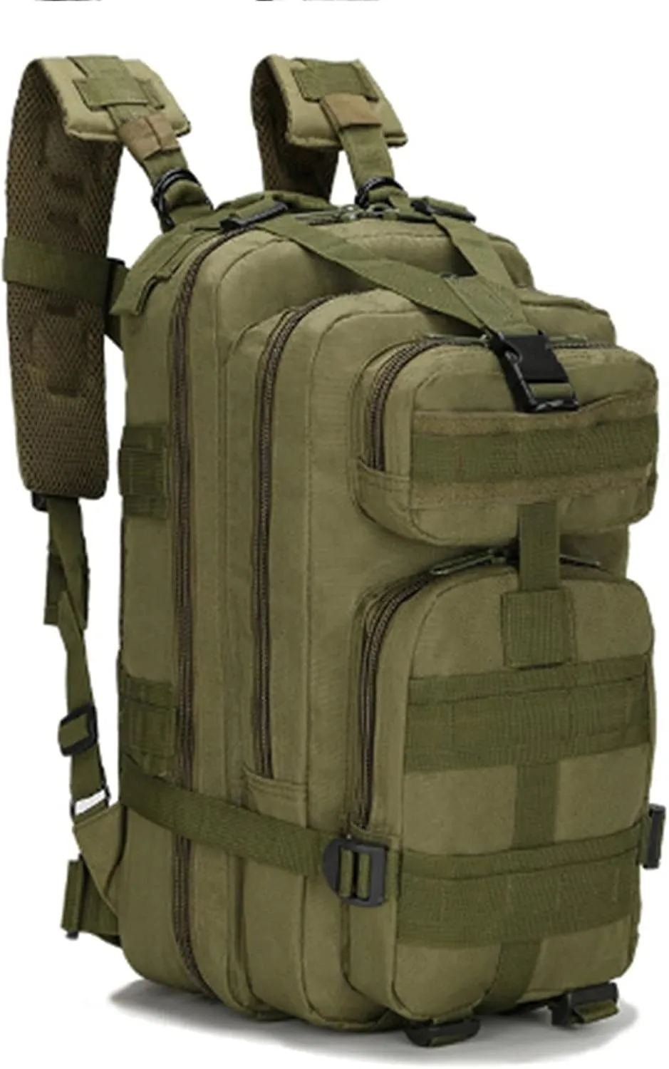 20L First Aid Backpack Trauma First Aid Kit, First Responder Trauma Bag Waterproof Multi-Pocket for Hiking Travel Field Trips Camping(Khaki)