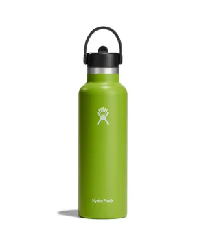 21 Oz Standard With Flex Straw Cap Seagrass