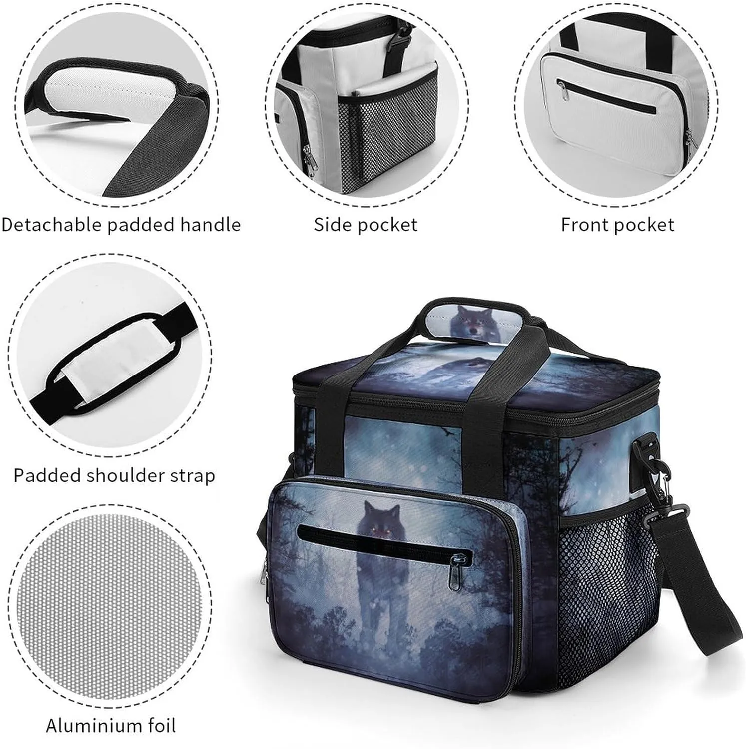22.5L Insulated Camping Coolers Bag Large Leakproof Ice Chest for Beach Travel Picnic