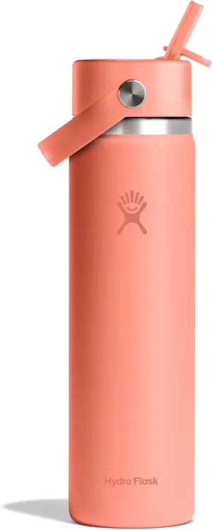 24 Oz Wide Mouth Flex Straw Cap Sunglow