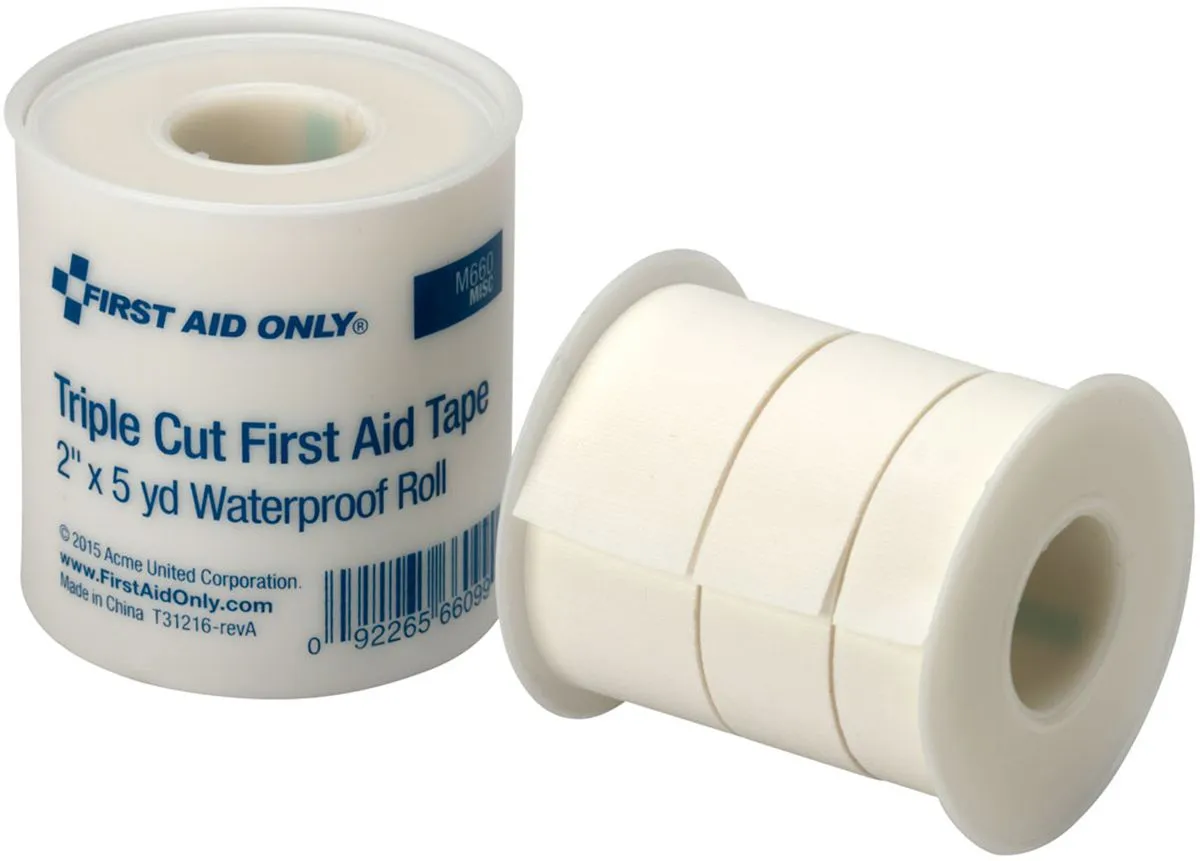 2" Triple Cut Waterproof First Aid Tape