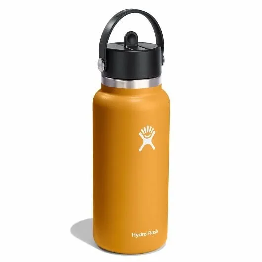 32 oz Wide Mouth with Flex Straw Cap Bottle