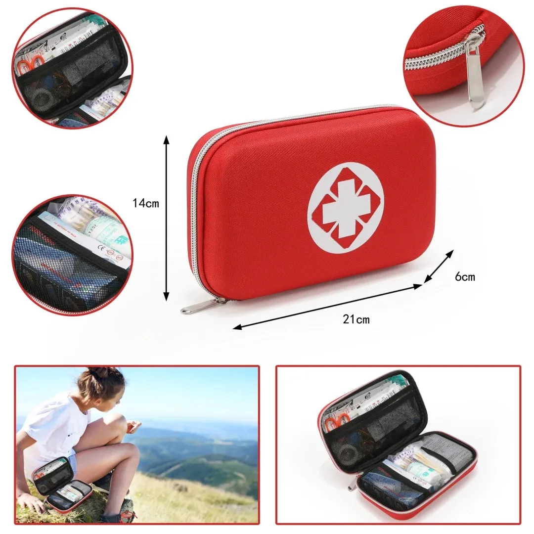 330-Piece First Aid Emergency Kit for Home, Outdoor & Vehicle Use