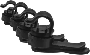 4 Pack Hydration Tube Clips Magnetic Locking Water Bottle Clip for Outdoor Cycling Hiking Lightweight Abs Material Easy to Use for Backpacks