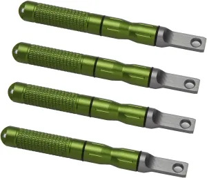 4PCS Ferro Rods Fire Starter Sticks Fire Striker Flint and Steel Fire Starter Kit Survival Flint Fire Steel Spark Magnesium Rod for EDC,Camping,Hiking,Emergency Survival Kits