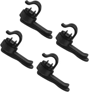 4pcs Water Tube Clip for Outdoor Activities Lightweight and Clips for Cycling Hiking and Mountaineering Quick Attachment Hydration Pack Accessory