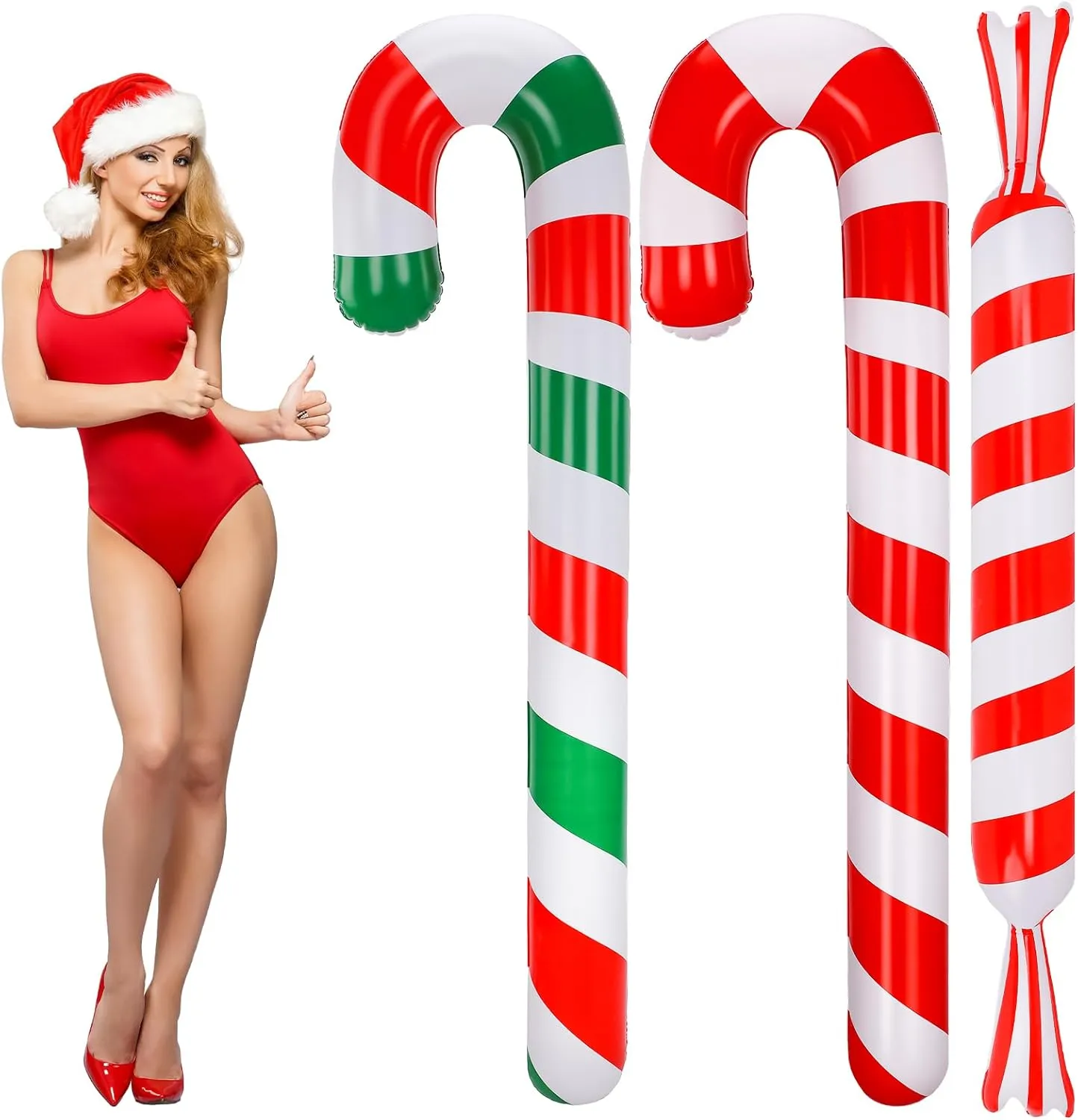 6 Pcs 74 Inch Jumbo Inflatable Pencil Pool Noodles Swim Giant Large Crayon Straightedge Graduation Back to School Decoration Graduation Floating Noodle for Party Beach