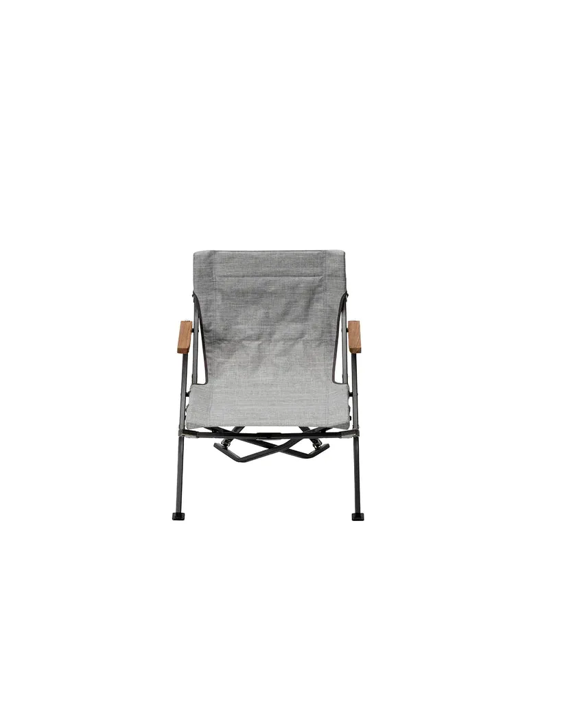 65th Anniversary Luxury Low Beach Chair - Melange Gray