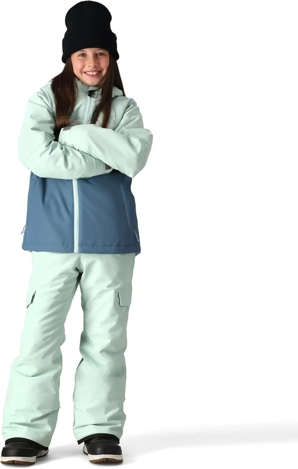 686 Girl's Athena Jacket - Insulated Coat with 2-Layer Fabric Design, Modern Fit and Taped Seams - Water & Weather Resistant
