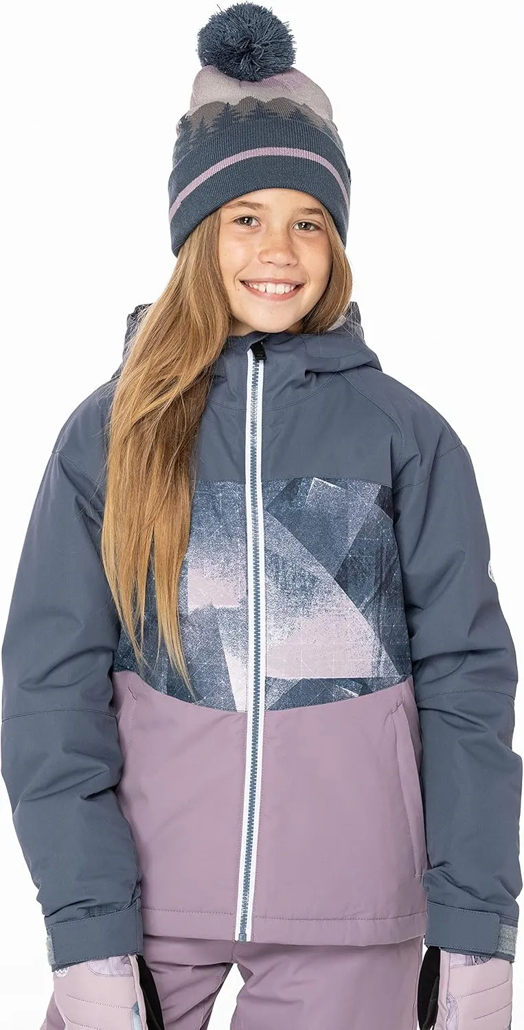 686 Girl's Athena Jacket - Insulated Coat with 2-Layer Fabric Design, Modern Fit and Taped Seams - Water & Weather Resistant
