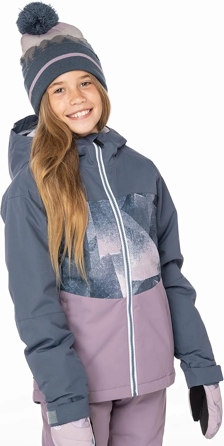 686 Girl's Athena Jacket - Insulated Coat with 2-Layer Fabric Design, Modern Fit and Taped Seams - Water & Weather Resistant