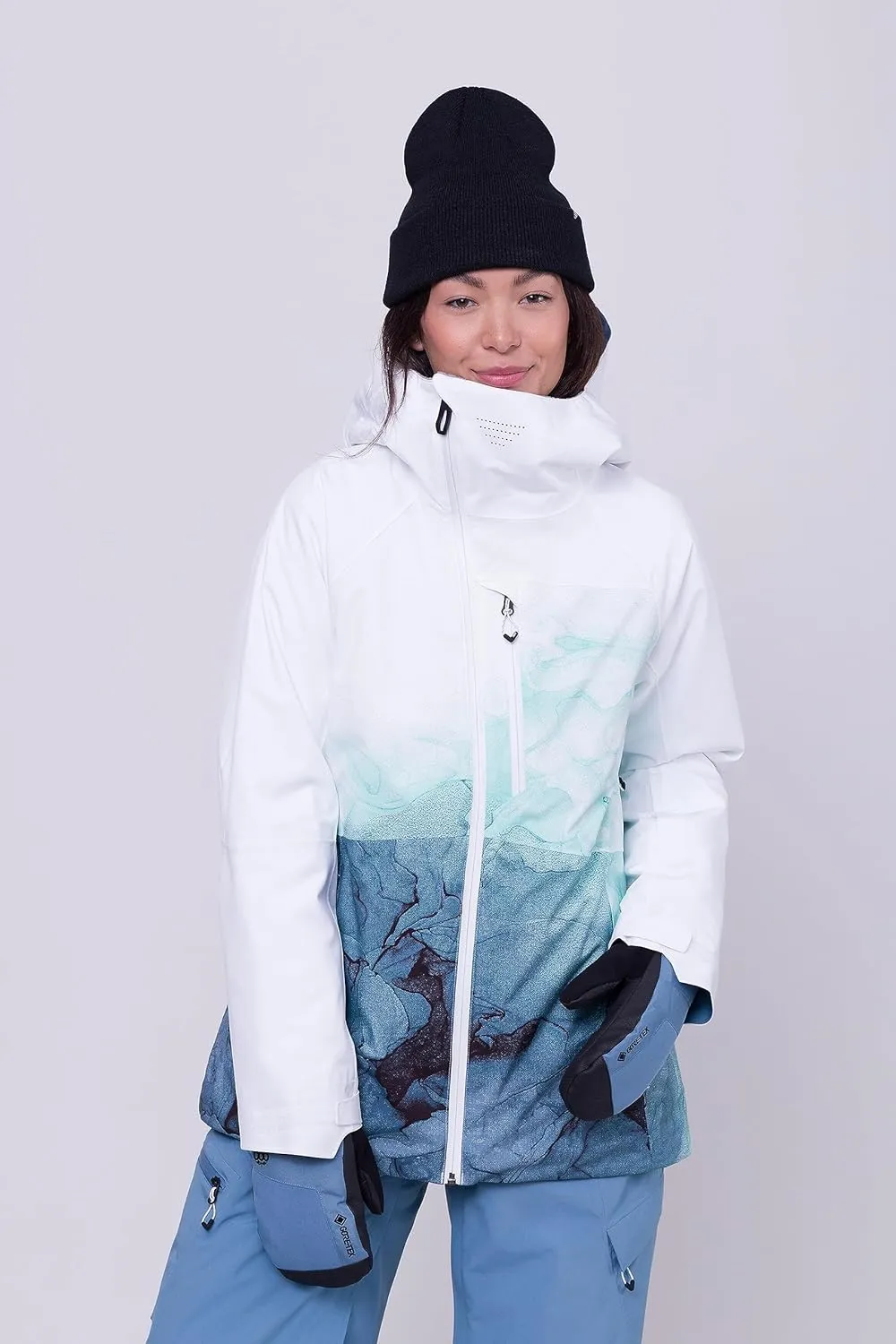 686 Women's Hydra Insulated Jacket - Mechanical Stretch Thermal Clothing - Water & Weather Resistant