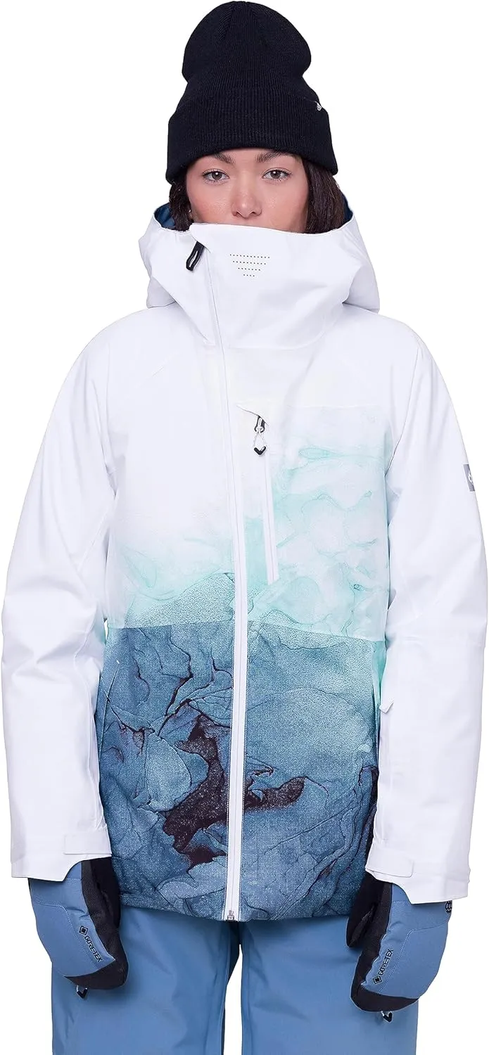686 Women's Hydra Insulated Jacket - Mechanical Stretch Thermal Clothing - Water & Weather Resistant