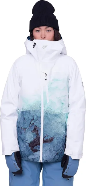686 Women's Hydra Insulated Jacket - Mechanical Stretch Thermal Clothing - Water & Weather Resistant