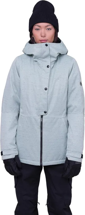 686 Women's Rumor Insulated Jacket - 2-Layer Fabric Design with Sherpa Lining & Inner Collar - Water & Weather Resistant