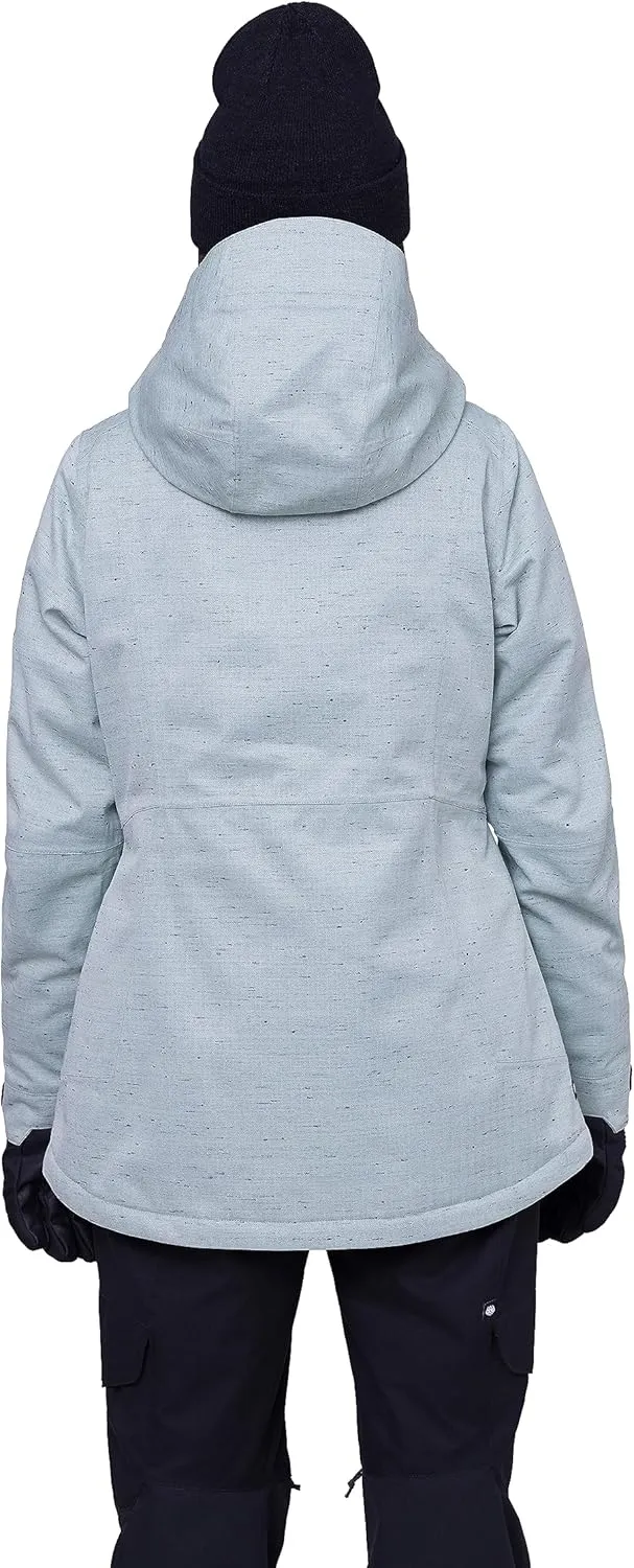 686 Women's Rumor Insulated Jacket - 2-Layer Fabric Design with Sherpa Lining & Inner Collar - Water & Weather Resistant