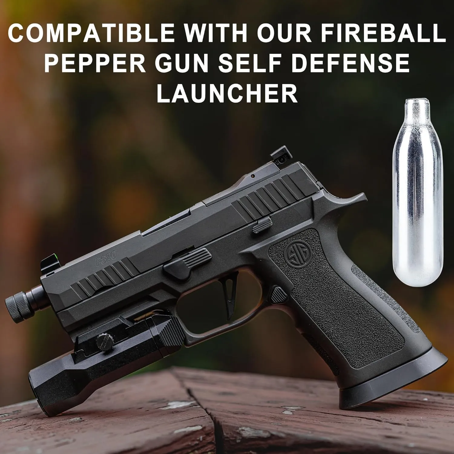 8 Gram/ 12 Gram/ 88 Gram CO2 Cartridges for Paintball - CO2 Cylinder CO2 Powerlet Cartridges for Airsoft, Air Gun, Pepper Gun P2P HDP 50 Compact