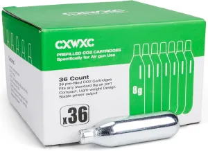 8 Gram/ 12 Gram/ 88 Gram CO2 Cartridges for Paintball - CO2 Cylinder CO2 Powerlet Cartridges for Airsoft, Air Gun, Pepper Gun P2P HDP 50 Compact