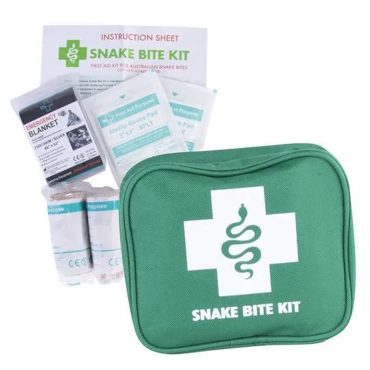 9 Piece Australian Snake Bite First Aid Kit