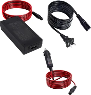 AC/DC Adapter Charger Cable for NOCO Jump Starter Compatible with NOCO GB70 GB150 GB250  GB251  GB500 GB500  Genius Boost Ultra Safe Lithium Jump Starter Battery 14V 56W Power Adapter Cord ﻿