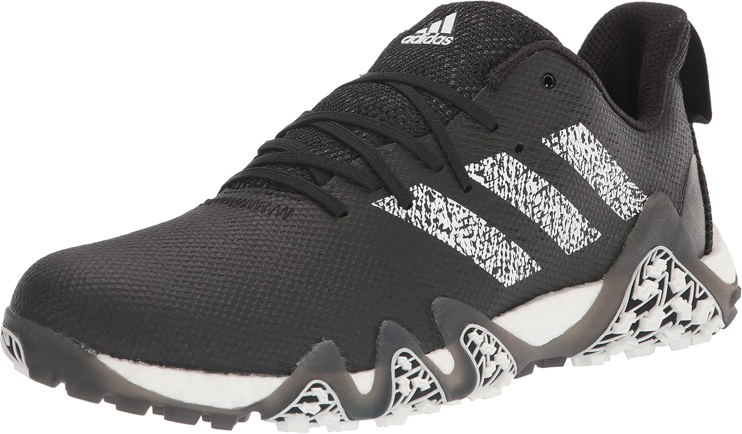 adidas Mens Codechaos 22 Golf Sneakers Shoes Casual - Black, White