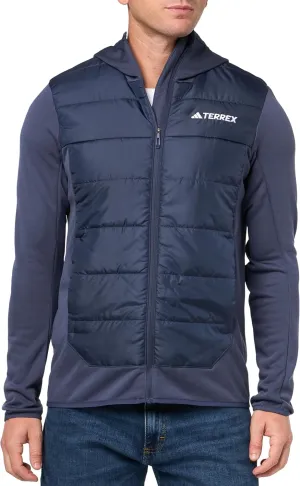 adidas Men's Terrex Multi Hybrid Insulated Hiking Hooded Jacket