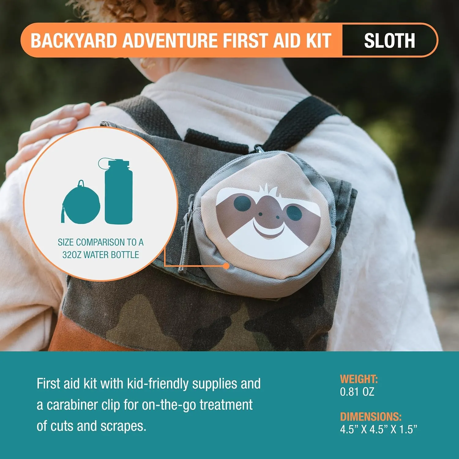 Adventure Medical Kits Backyard Adventure Sloth - (Pack of 3)