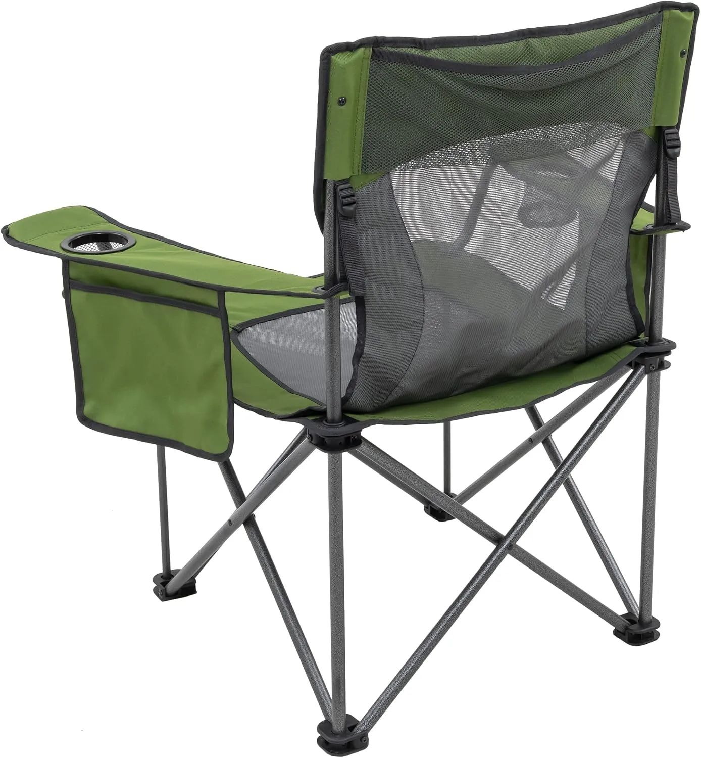 ALPS Mountaineering King Kong Camping Chairs for Adults with Mesh Cup Holders and Pockets, Built Durable and Reliable with Compact Foldable Steel Frame