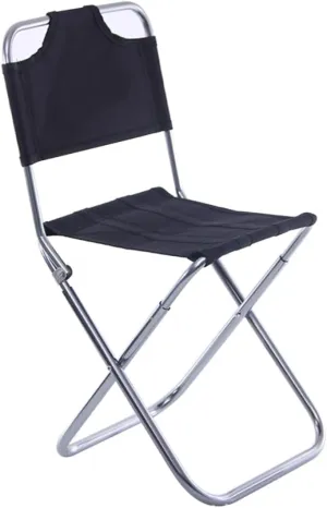 Aluminum Alloy Folding Stool for Camping Hiking Fishing Collapsible Rocker Chair Portable Outdoor Seat