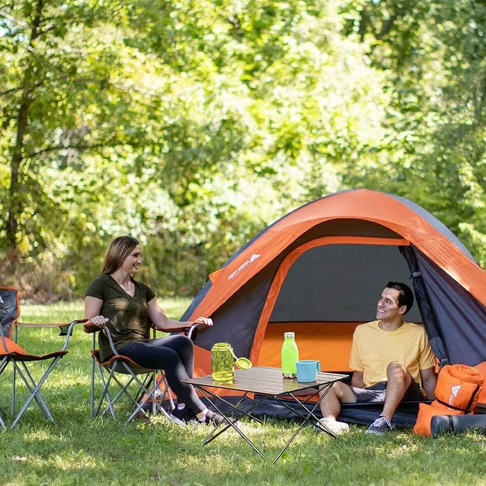 Aluminum Folding Camping Table,Portable Beach Table,Lightweight Aluminum Collapsible Table,Top Camping Side Tables with Storage Bag for Outdoor Picnic