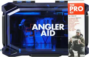 Angler Aid Pro Essentials Kit for Professional Anglers, 101 PCS Tools Including First Aid, Safety Items, Fishing Accessories, Boating Tools and Survival Gear