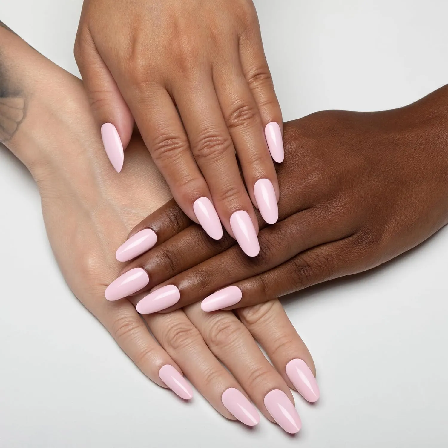 APRÉS Gel Couleur Trio Set - Gel Color, Base Coat, Non-Wipe Top Coat (15ml), Nail Polish Bundle (Wild Lilac)