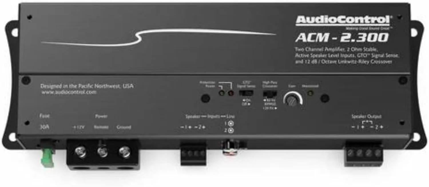 AudioControl ACM-2.300 75W x 2 Compact Amplifier