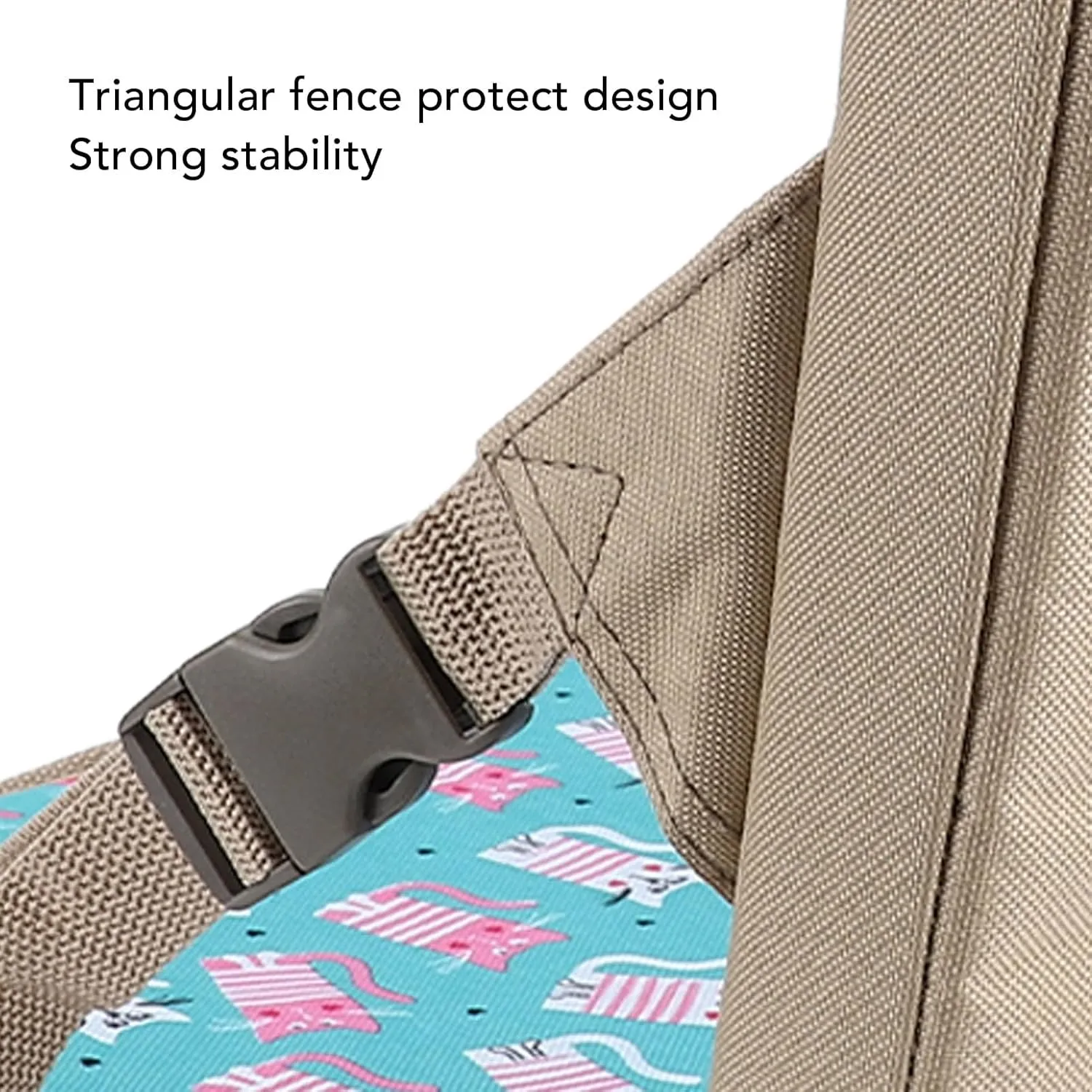 AUNMAS Portable Stadium Seat, Foldable Padded Chair with Backrest Lightweight Indoor Outdoor Cushion for Sports Events Outing Fishing
