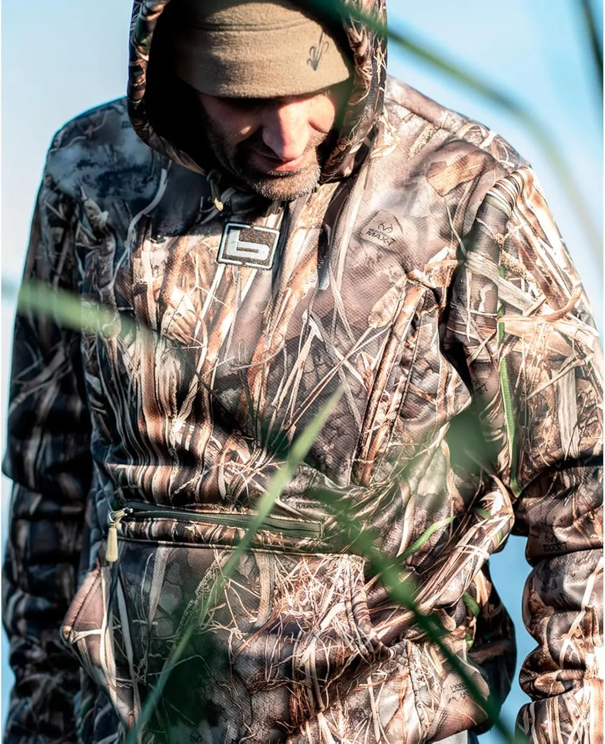Banded Fanatech Softshell Hoodie, Wind & Water Resistant, Sizes S–3XL