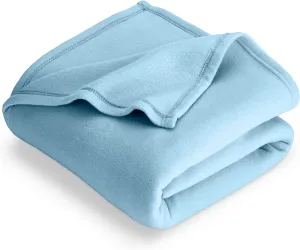 Bare Home Lightweight Polar Fleece Blanket Light Blue Twin/Twin XL