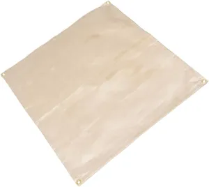 BBQ Protective Blanket Fire Retardant Fabric Camping Fireproof Cloth Heat Insulated Cover for Outdoor Cooking Flame Resistant Mat